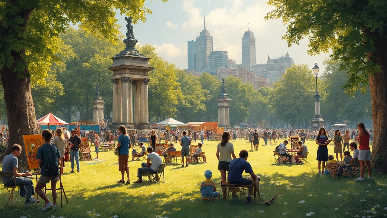 Hyde Park: A Hub for Art and Creativity in London