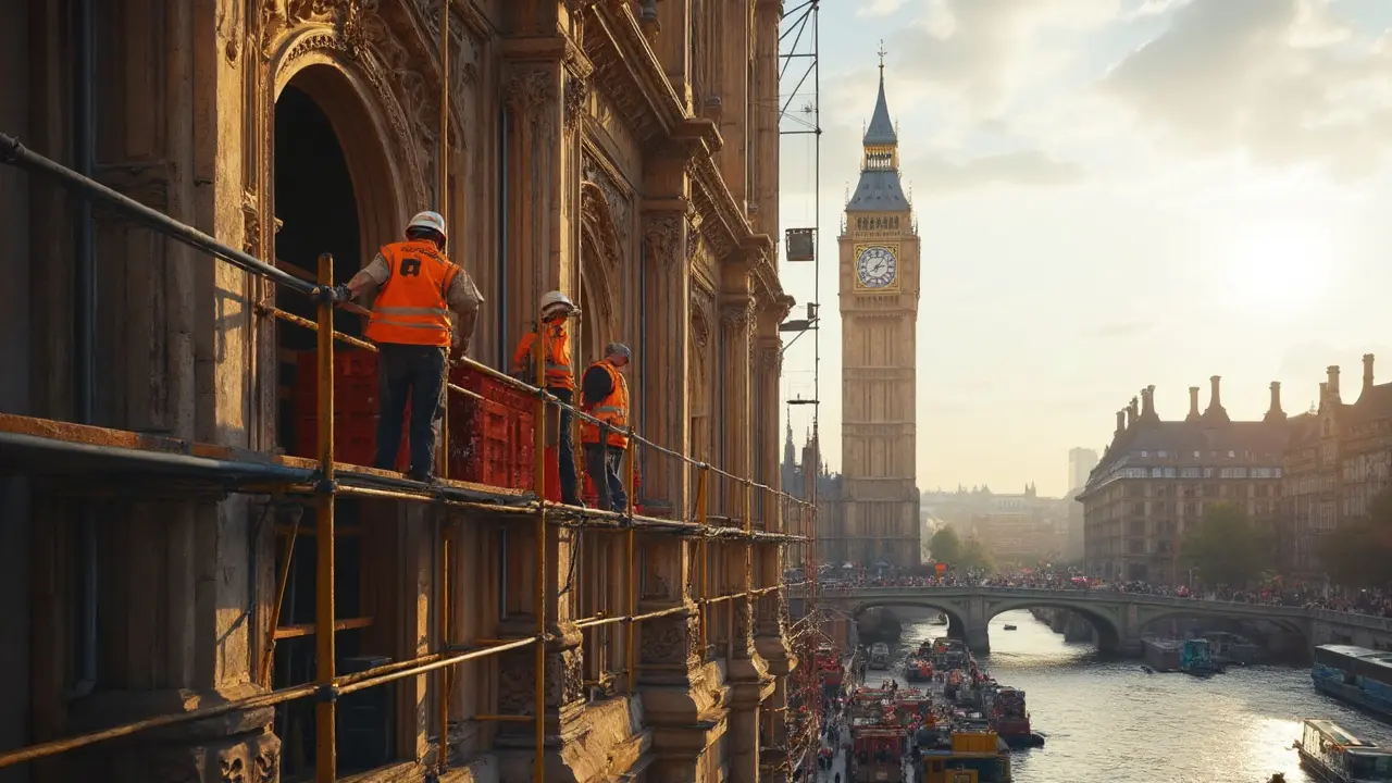 London’s Houses of Parliament: Real Stories of Restoration and Conservation