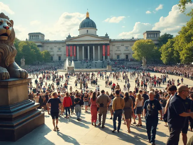 Trafalgar Square: London’s Iconic Space for Protest and Celebration