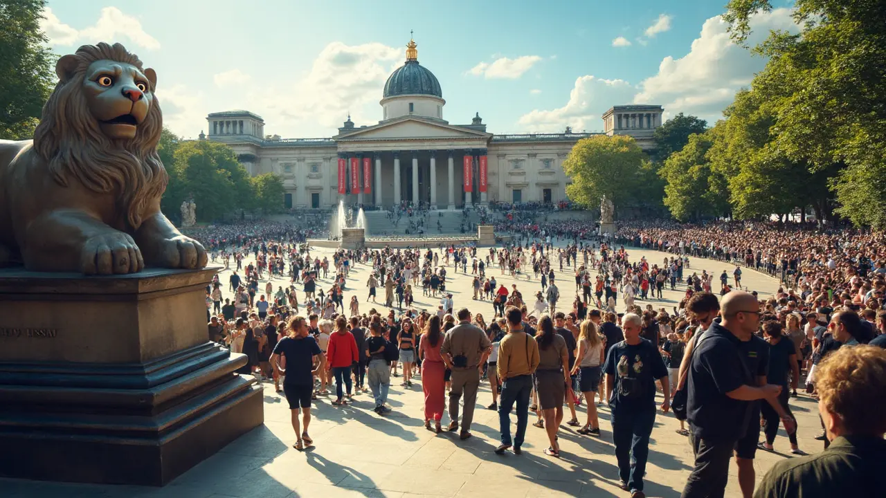 Trafalgar Square: London’s Iconic Space for Protest and Celebration