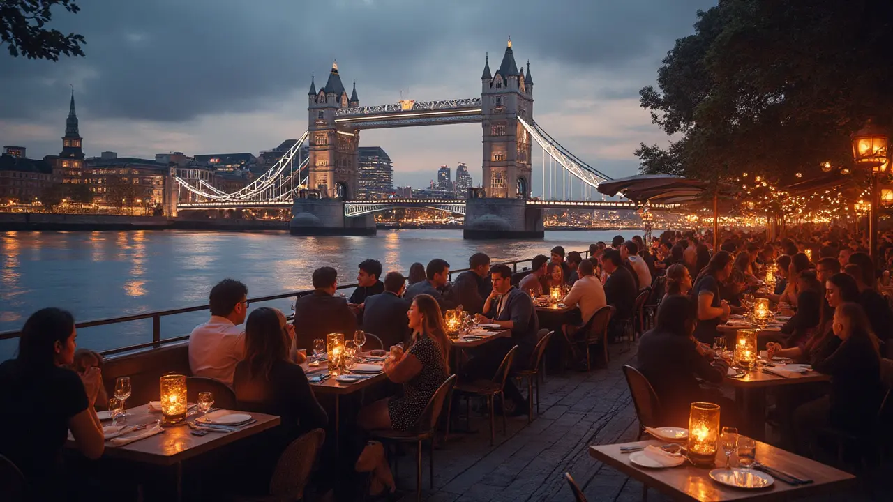 Dining with a View: Restaurants Near Tower Bridge in London