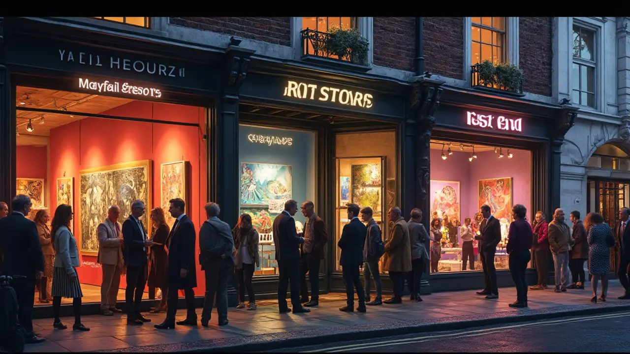 London Art Galleries and the Business of Buying Art