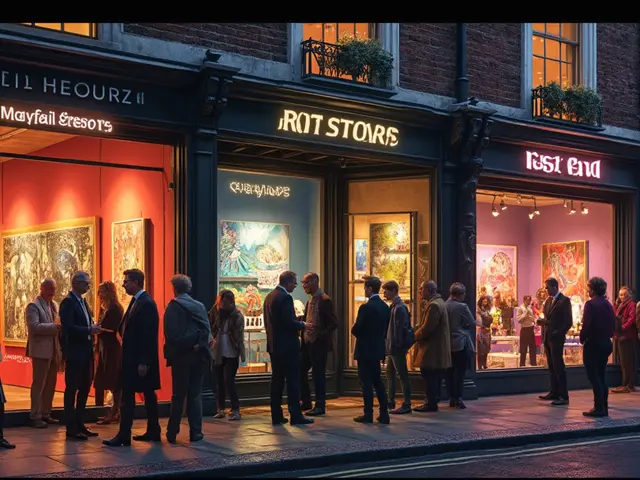 London Art Galleries and the Business of Buying Art