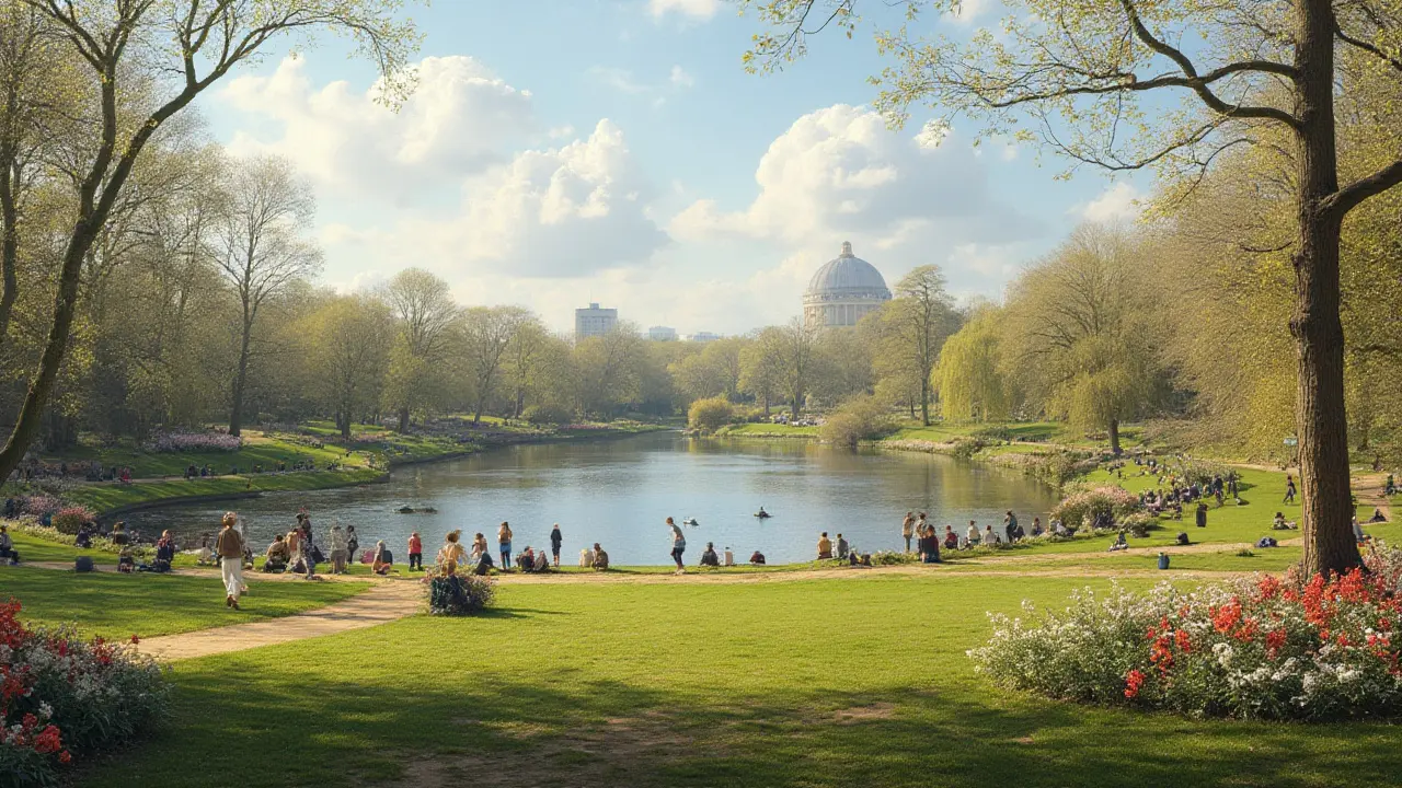 Regent’s Park: Calisthenics, Circuits & Flower Power