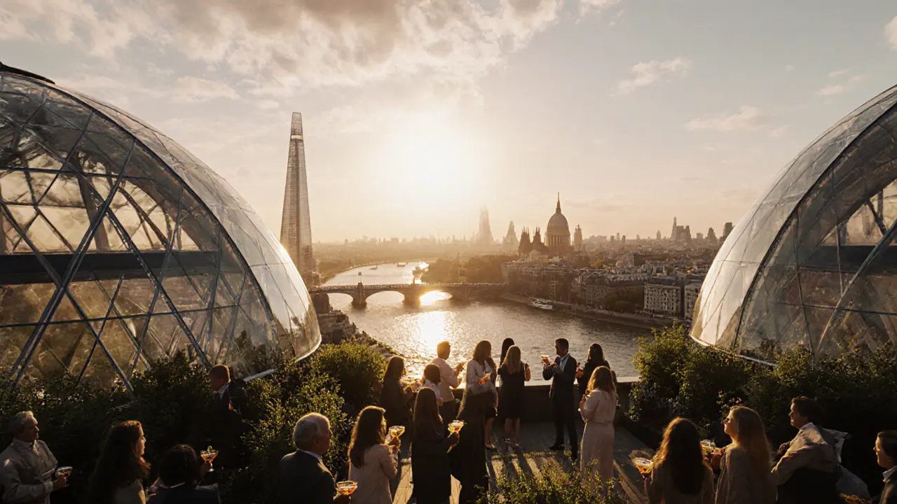 Rooftop Bars in London: Where the City Lights Meet Your Drink